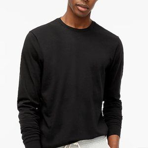 J Crew Long Sleeve Shirt (Dark Blue/Black, Large)
